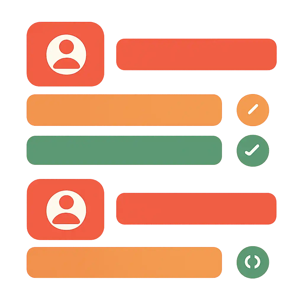 Infographic comparing options using coloured bars and, Rummy Circle Registration and Login Steps