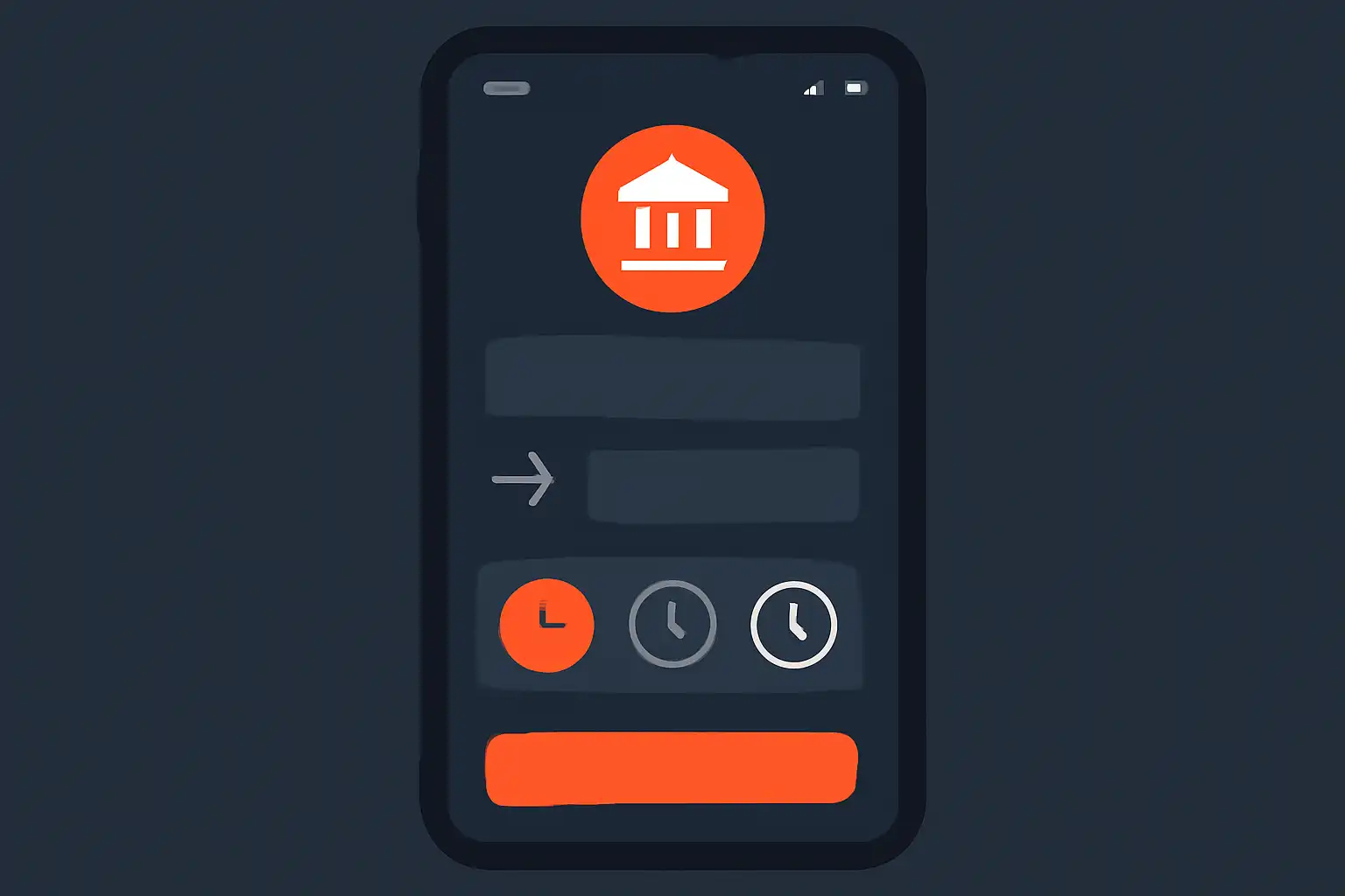 Detail screen: bank transfer times, mobile screen, Rummy Circle