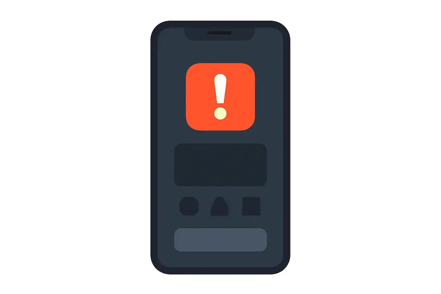 Detail screen: app update problems, mobile screen, Rummy Circle